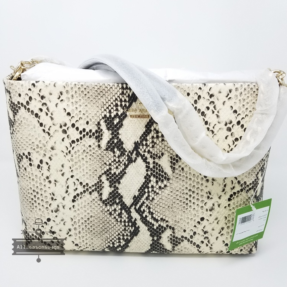 🔽 Kate spade emerson snake lorie shoulder bag nwt - Picture 5 of 8
